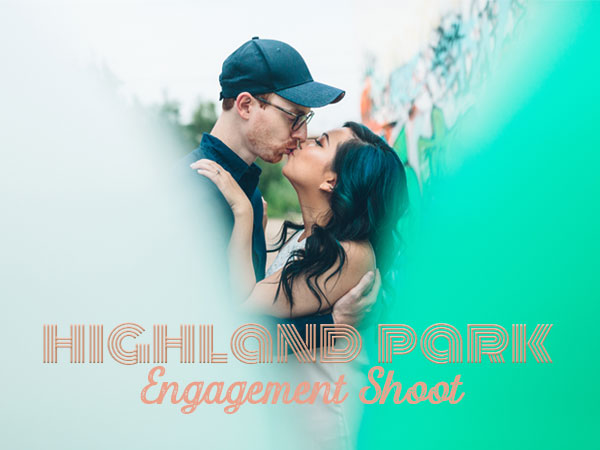 Highland Park, Los Angeles engagement shoot